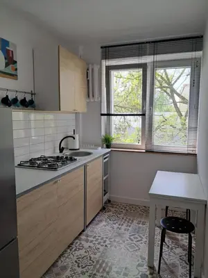 Kuchnia lub aneks kuchenny w obiekcie Bonifacy Apartment