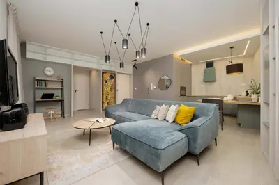 Kuchnia lub aneks kuchenny w obiekcie Kasprzaka Elegant Apartment in Wola with Parking by Noclegi Renters