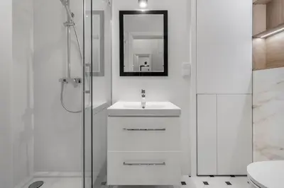 Łazienka w obiekcie Varsovia Lux Suite