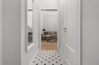 Część wypoczynkowa w obiekcie Varsovia Lux Suite