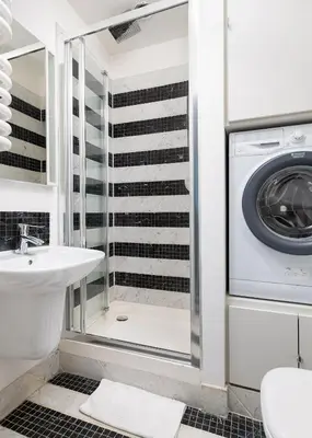 Łazienka w obiekcie RentPlanet - Apartament Aleje Jerozolimskie