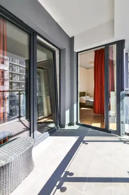 Część wypoczynkowa w obiekcie Kasprzaka 29 Wola Tower By Perfect Apart 414