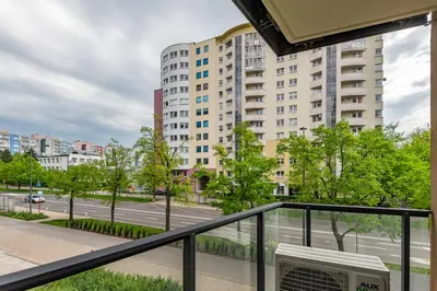 Budynek, w którym mieści się apartament