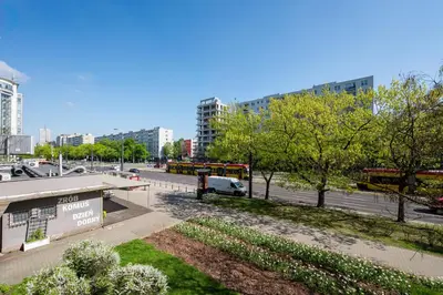 Budynek, w którym mieści się apartament