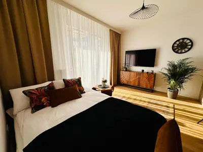 Telewizja i/lub zestaw kina domowego w obiekcie Millennium Talarowa Mango