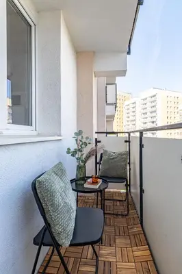 Część wypoczynkowa w obiekcie Igańska Apt 65 SuperApart - Blisko Stadionu Narodowego