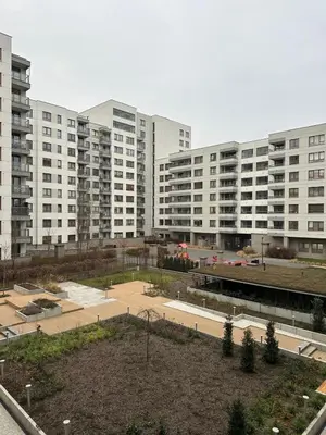 Budynek, w którym mieści się apartament