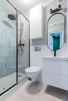 Łazienka w obiekcie Close-Central Warsaw Apartment - Great Location - City Center - #O5