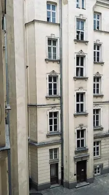 Budynek, w którym mieści się apartament