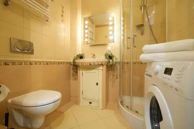 Łazienka w obiekcie Old Town Vibe Premium Apartment Studio