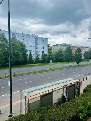 Budynek, w którym mieści się apartament