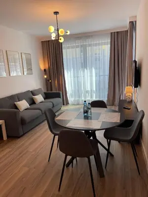 Część wypoczynkowa w obiekcie Dzielna Prime Apartment
