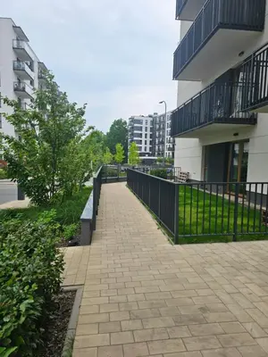 Budynek, w którym mieści się apartament