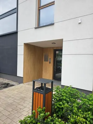 Budynek, w którym mieści się apartament