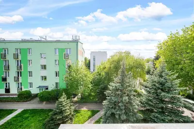 Budynek, w którym mieści się apartament