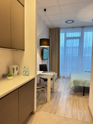Łóżko lub łóżka w pokoju w obiekcie Zlatarooms 409