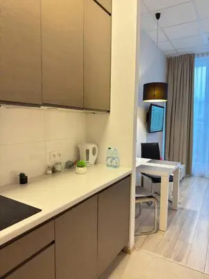 Kuchnia lub aneks kuchenny w obiekcie Zlatarooms 409