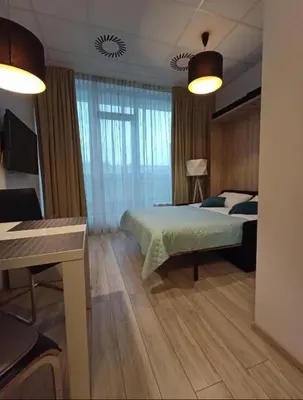 Łóżko lub łóżka w pokoju w obiekcie Zlatarooms 409