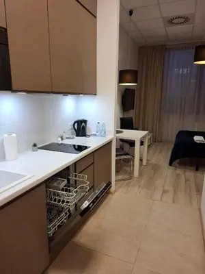 Kuchnia lub aneks kuchenny w obiekcie Zlatarooms 226