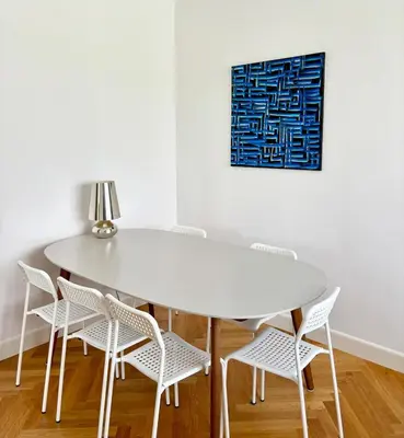 Plan piętra w obiekcie Moon River apartment in Warsaw premium location close to metro