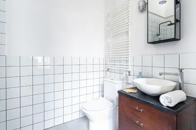 Łazienka w obiekcie Targowa Apt 30 SuperApart - Komfortowe mieszkanie