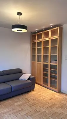 Część wypoczynkowa w obiekcie Apartament Wola
