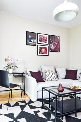 Część wypoczynkowa w obiekcie Modern Żoliborz Lux apartment near City Center with Parking and Garden