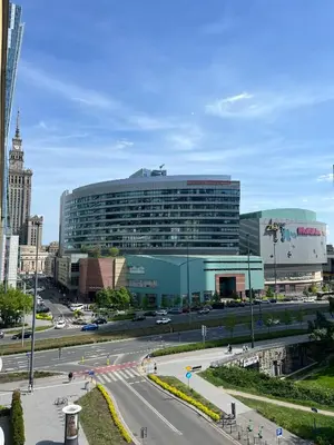 Budynek, w którym mieści się apartament