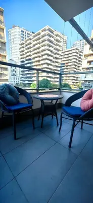 Balkon lub taras w obiekcie Wola Kasprzaka 31b