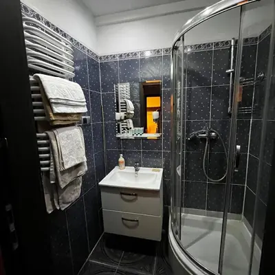 Łazienka w obiekcie Valda Rooms Old Town