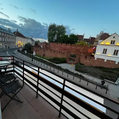 Balkon lub taras w obiekcie Valda Rooms Old Town