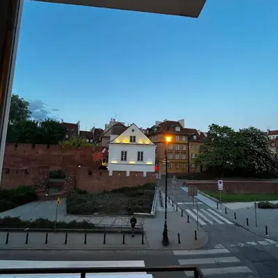 Budynek, w którym mieści się apartament
