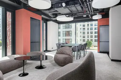 Część wypoczynkowa w obiekcie RentPlanet - Towarowa Towers