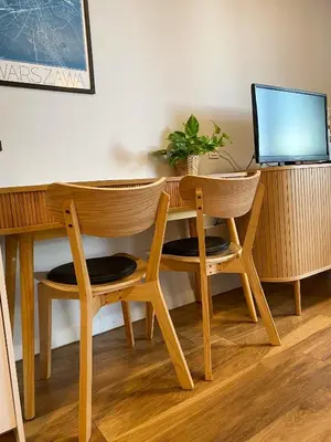 Telewizja i/lub zestaw kina domowego w obiekcie Living Point Mokotów