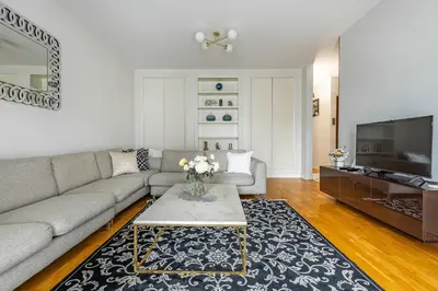 Część wypoczynkowa w obiekcie Apartament Leszczyńska, Powiśle