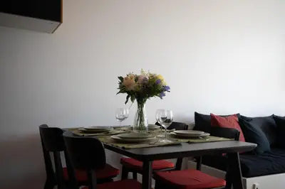 Część wypoczynkowa w obiekcie Powiśle Apt - 8th Floor, Balcony - by Rentujemy