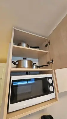 Kuchnia lub aneks kuchenny w obiekcie Batorego 16 Comfort Studio