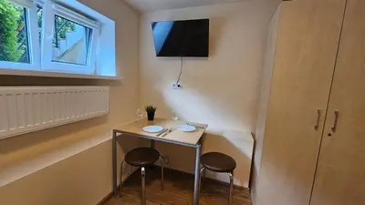 Telewizja i/lub zestaw kina domowego w obiekcie Batorego 16 Comfort Studio
