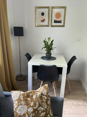 Część wypoczynkowa w obiekcie Studio Stara Ochota Antresola