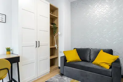 Część wypoczynkowa w obiekcie P&O Apartments Olbrachta