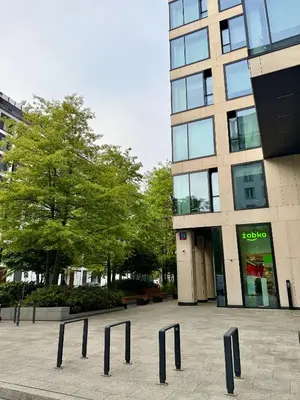 Budynek, w którym mieści się apartament