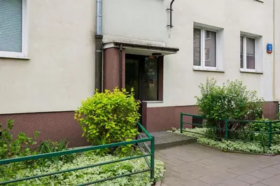 Budynek, w którym mieści się apartament
