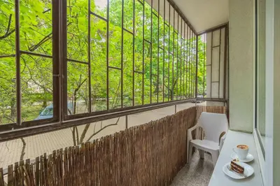 Balkon lub taras w obiekcie Old Town Apartment next to Metro by Noclegi Renters