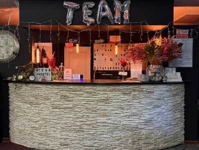 Hol lub bar w obiekcie Team Hostel