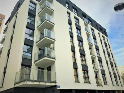 Budynek, w którym mieści się apartament