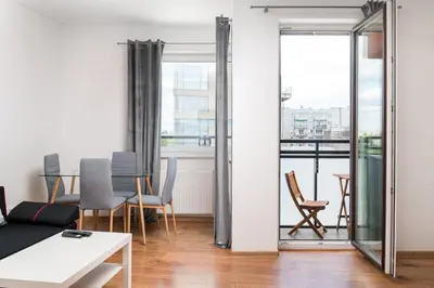 Część wypoczynkowa w obiekcie Racjonalizacji Paris Apartment by BookingHost