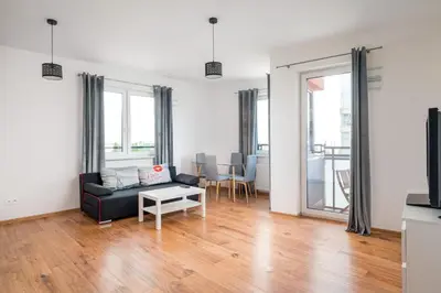 Telewizja i/lub zestaw kina domowego w obiekcie Racjonalizacji Paris Apartment by BookingHost