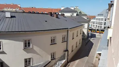 Budynek, w którym mieści się apartament