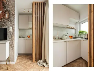 Kuchnia lub aneks kuchenny w obiekcie Marzipan Premium Apartment City Center