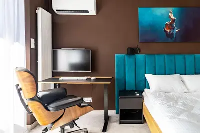 Plan piętra w obiekcie Hamba COSMOS- self check-in, parking, 24h , VAT